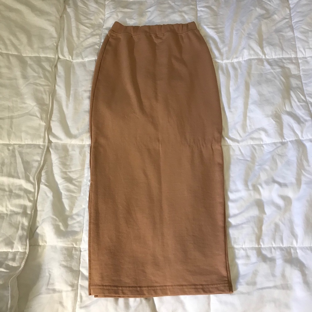 missguided midi skirt